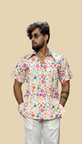Men Multi Color Polka Dot – Short Sleeve