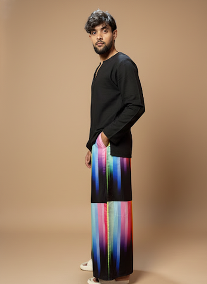 Vibrant Waves multicolor Pajamalungi