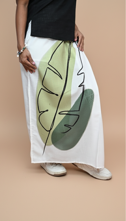 Women Leaf Line pajamalungi
