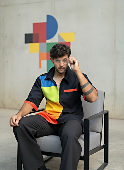 Rainbow Color Stripe kurta for Men