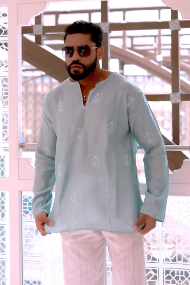 Sea Green Ethnic Kurta