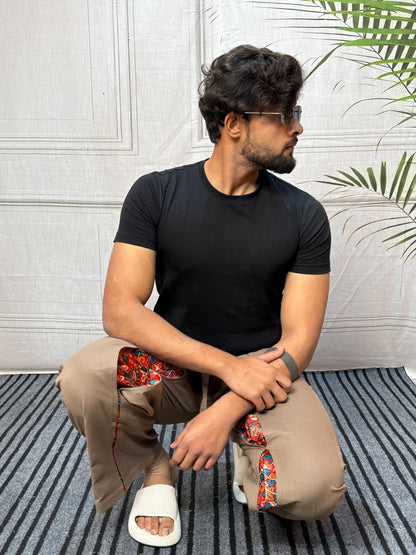 Men Classic Brown Designer Pajama