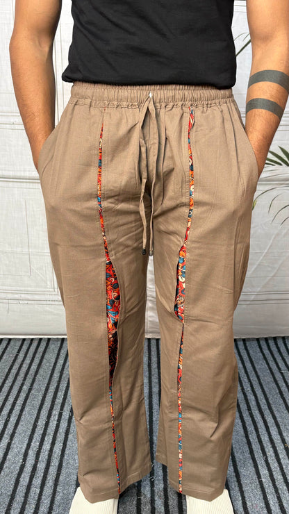 Men Classic Brown Designer Pajama