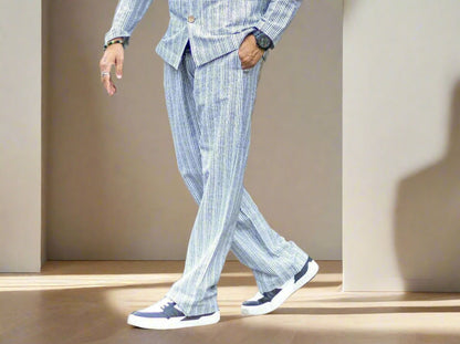 Black Stripe Cotton Pajama