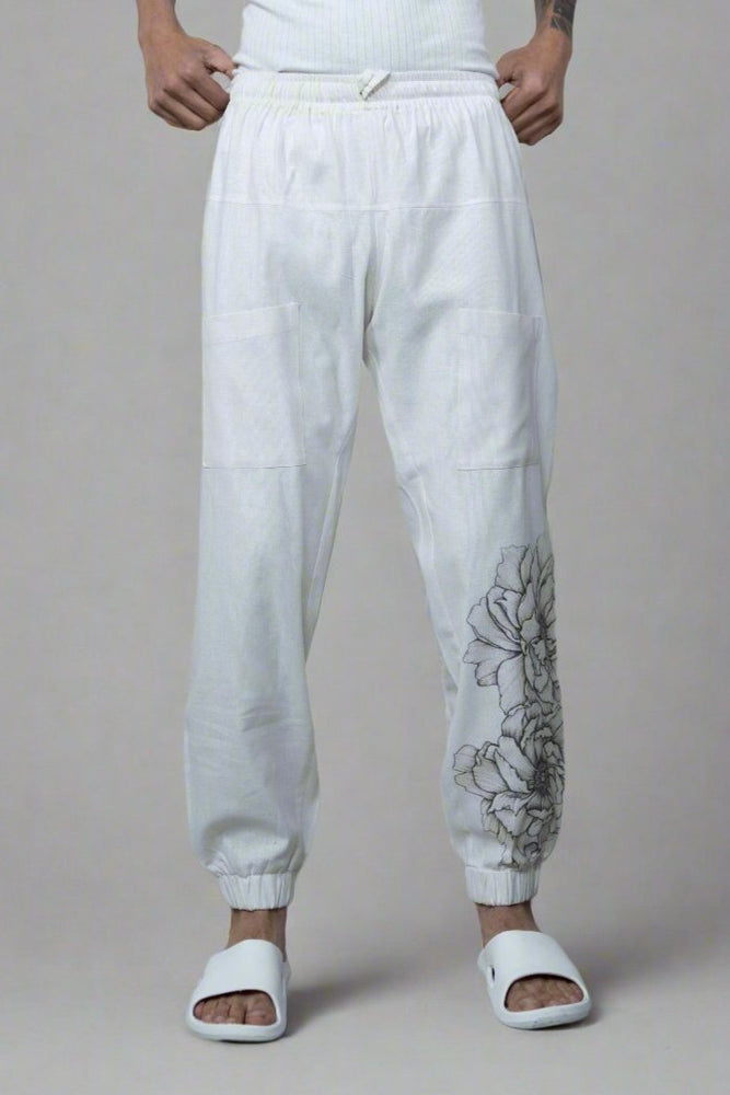 
                      
                        Flower Printed Cotton Jogger Pajama
                      
                    