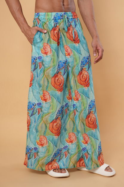 Tortoise Print Pajamalungi