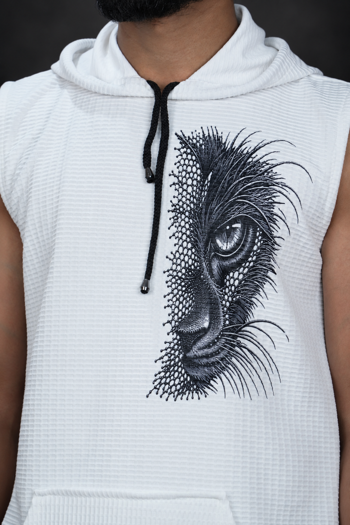 Men's Shadow Panther Sleeveless Hoodie