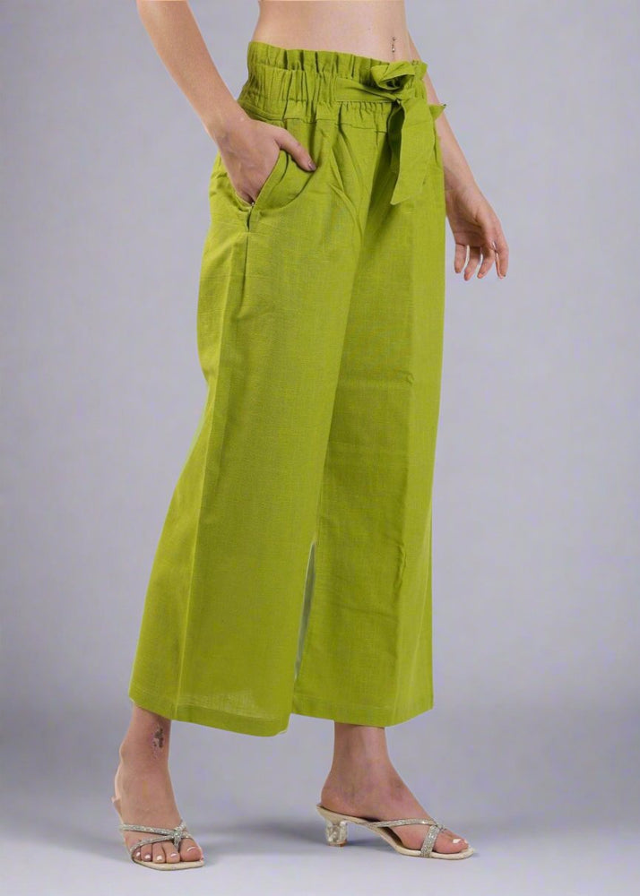 Women trendy stylish cotton pajama Green