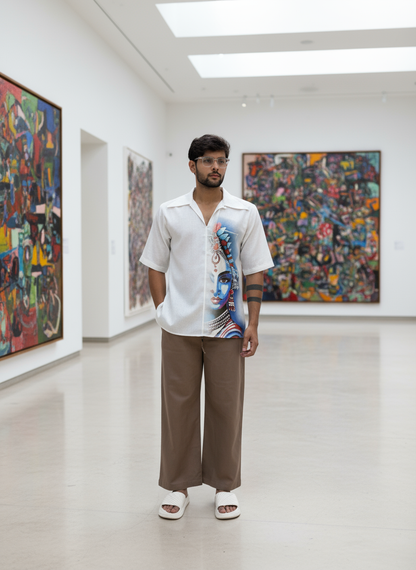 Dark beige pajama for men's