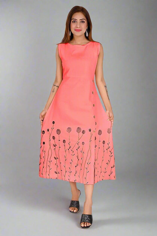 Pink Whispering Petals Dress