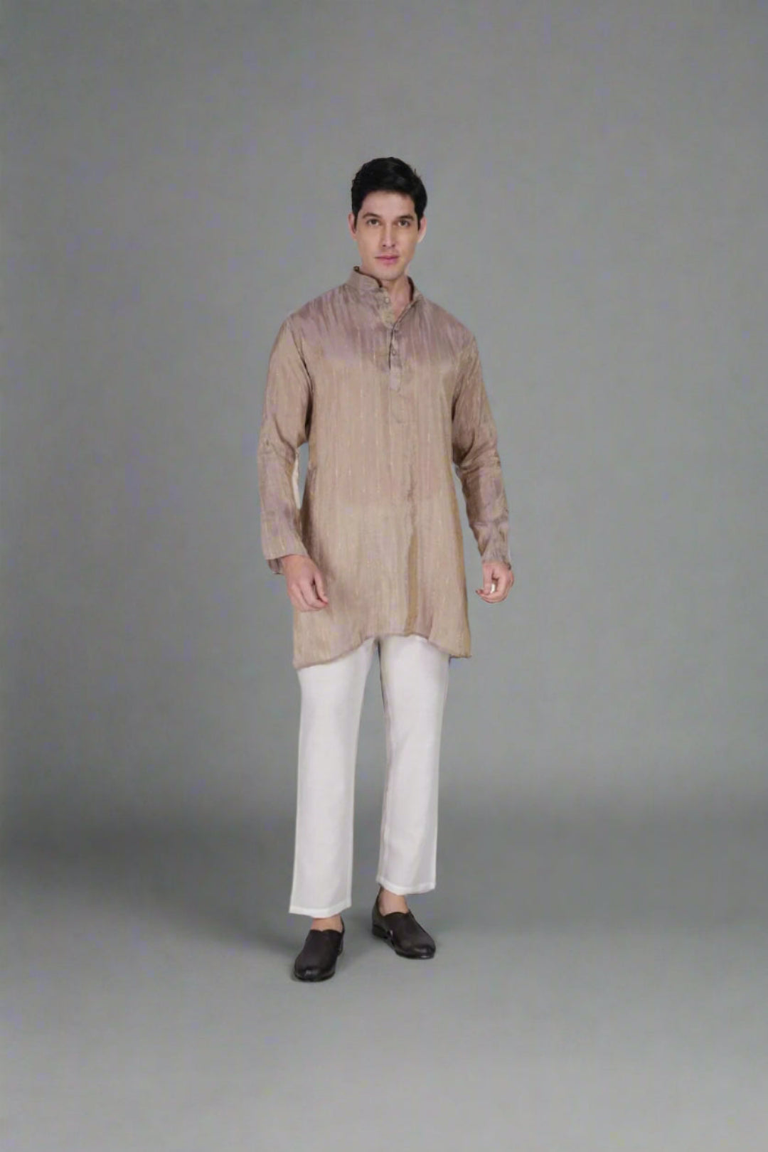 Golden Aura Kurta & Pajama Set