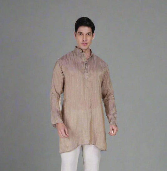 Beige Aura Kurta