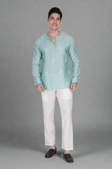 Mint Serenity Ensemble Kurta Pajama Set