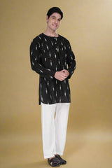 Noir Majesty Kurta Pajama Set