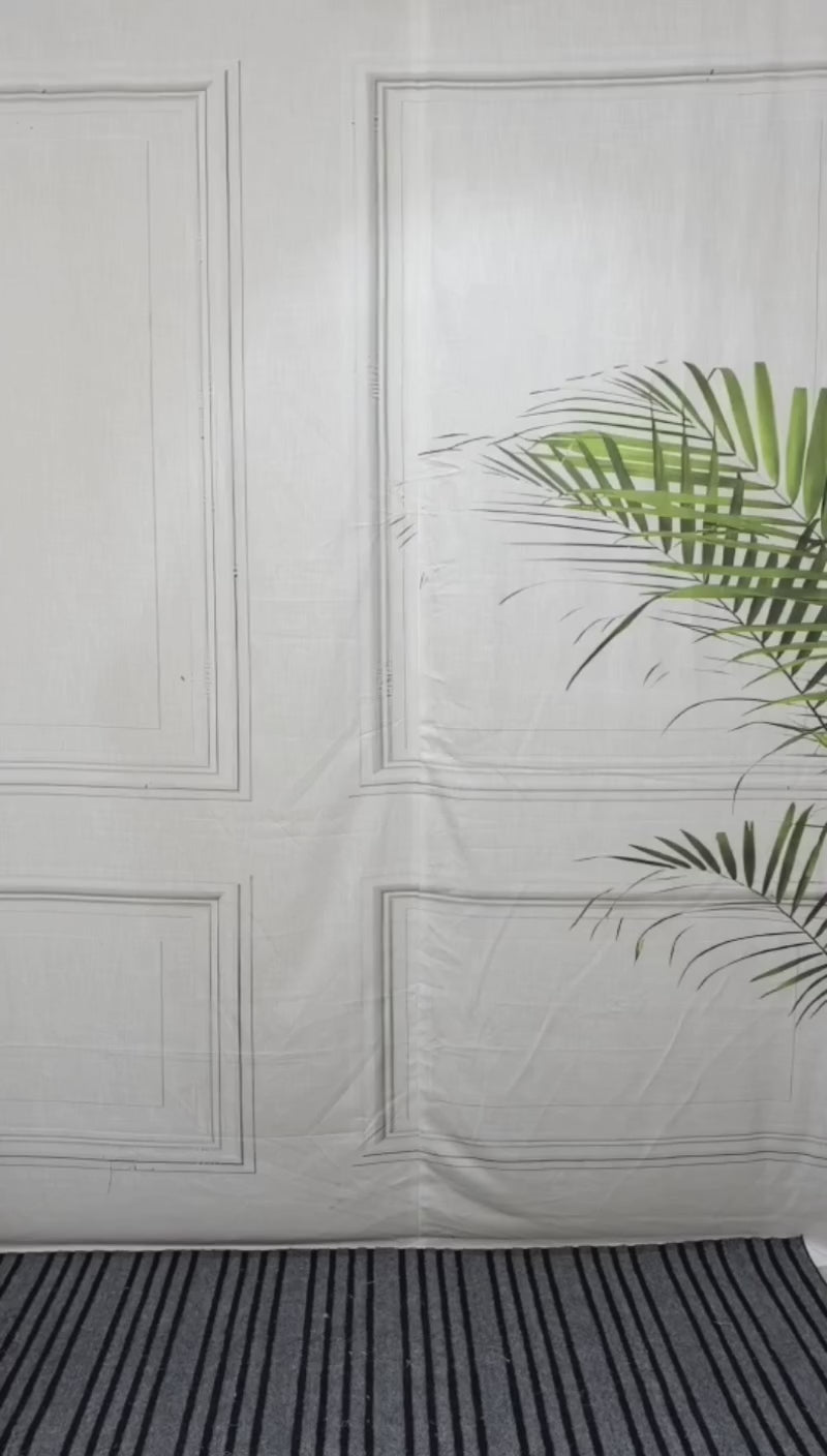 Men’s White Multicolor Abstract Print Kurta