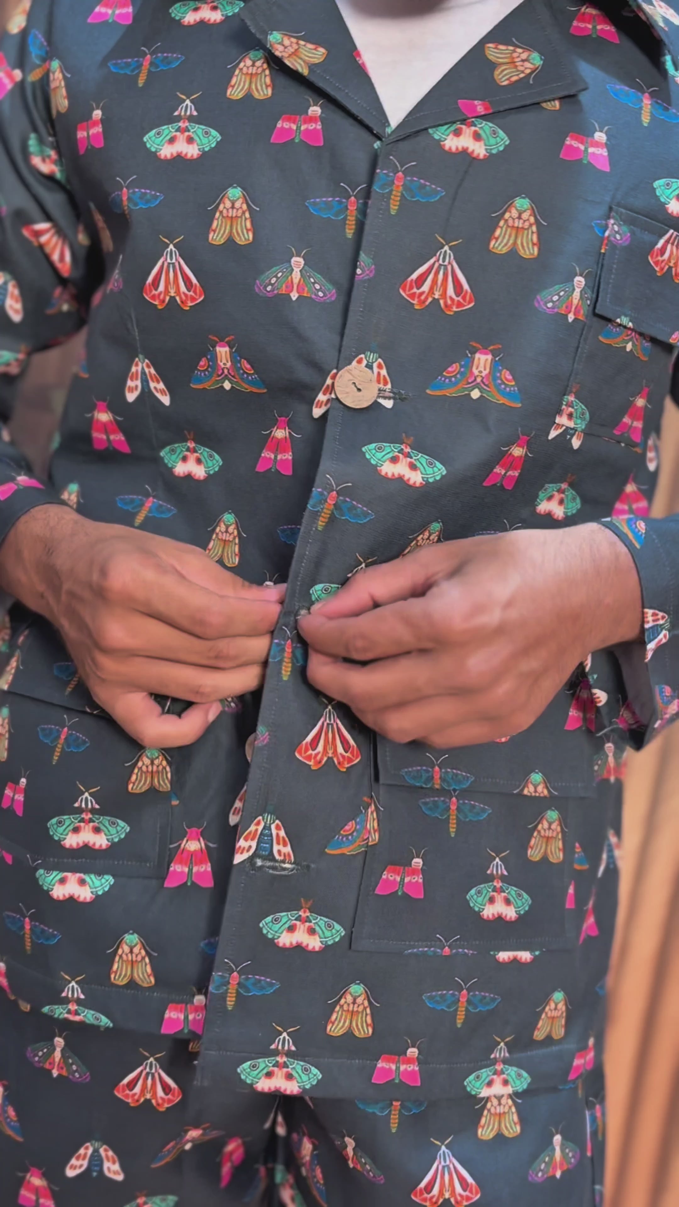 dark green royal butterfly blazer for men