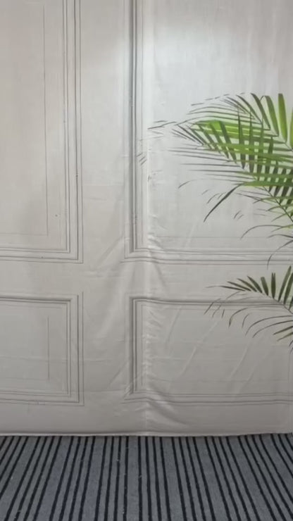 Men Peacocok Print Pajama