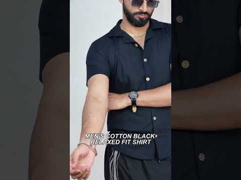 Men's Premium Charcoal Black Shirts
